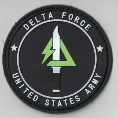 画像1: US ARMY DELTA FORCE Black
