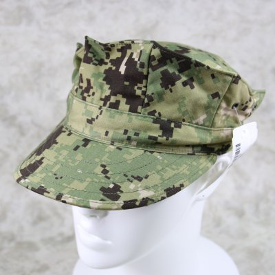 画像1: 【アメリカ海軍】NWU TypeIII "AOR2" CAP（八角帽）サイズ：7 1/4《軍放出品　未使用品》