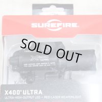 【SUREFIRE（シュアファイヤー）】X400 ULTRA　ウェポンライト(X400U-A-RD)　《軍放出品　未使用品》