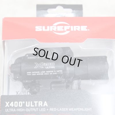 画像1: 【SUREFIRE（シュアファイヤー）】X400 ULTRA　ウェポンライト(X400U-A-RD)　《軍放出品　未使用品》