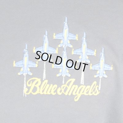 画像2: 【USN（米海軍）】Blue Angels(ブルーエンジェルス) POLOシャツ　〈Lサイズ〉