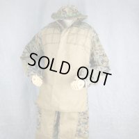 【ORDNANCE（オードナンス）沖縄】ギリースーツ　海兵隊〈軍放出品　未使用品〉