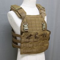 【ORDNANCE（オードナンス）沖縄】プレートキャリア QASM仕様　カラー：コヨーテ 　サイズ：M　〈軍放出品　未使用品〉