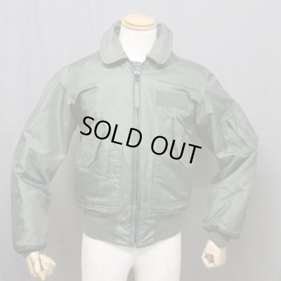 画像1: 【米軍実物】CWU-45/P　フライトジャケット　サイズ：SMALL　SPM1C1-09-C-0025 セージグリーン　ARAMID　〈軍放出品〉