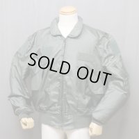 【米軍実物】CWU-36/P　フライトジャケット　ALPHA　サイズ：XL　セージグリーン　DLA-86〈軍放出品〉