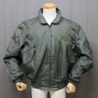 【米軍実物】CWU-36/P　フライトジャケット　サイズ：XL　セージグリーン ARAMID　アラミド　SPO-95〈軍放出品〉