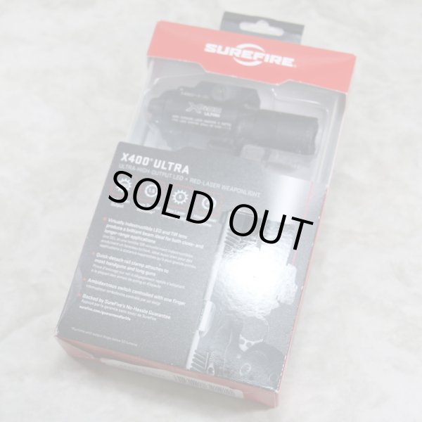 画像2: 【SUREFIRE（シュアファイヤー）】X400 ULTRA　ウェポンライト(X400U-A-RD)　《軍放出品　未使用品》 (2)