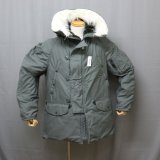 画像: 【軍放出品】N-3B フライトジャケット　PAKA, EXTREME COLD WEATHER TYPE N-3B 未使用　サイズ：MEDIUM〈軍放出品〉